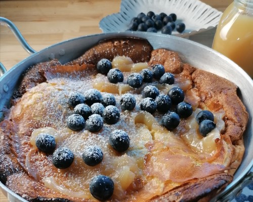 hollantilainen pannukakku sokeri